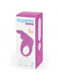 Фиолетовое эрекционное виброкольцо Happy Rabbit Rechargeable Rabbit Cock Ring - Happy Rabbit - в Петропавловске-Камчатском купить с доставкой
