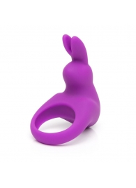 Фиолетовое эрекционное виброкольцо Happy Rabbit Rechargeable Rabbit Cock Ring - Happy Rabbit - в Петропавловске-Камчатском купить с доставкой