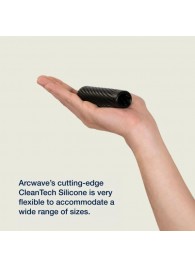 Черный двусторонний мастурбатор Arcwave Ghost Pocket Stroker - Arcwave - в Петропавловске-Камчатском купить с доставкой