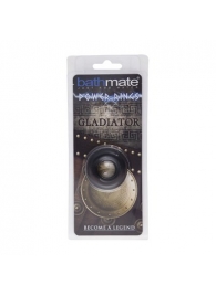 Чёрное эрекционное кольцо Gladiator - Bathmate - в Петропавловске-Камчатском купить с доставкой
