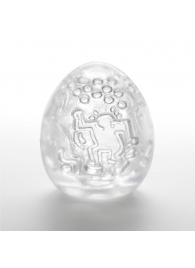 Мастурбатор-яйцо Keith Haring EGG DANCE - Tenga - в Петропавловске-Камчатском купить с доставкой