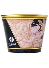 Массажная свеча Vanilla Fetish с ароматом ванили - 170 мл. - Shunga - купить с доставкой в Петропавловске-Камчатском