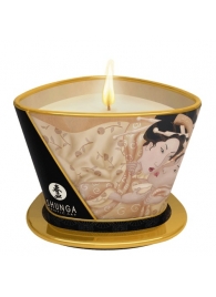 Массажная свеча Vanilla Fetish с ароматом ванили - 170 мл. - Shunga - купить с доставкой в Петропавловске-Камчатском