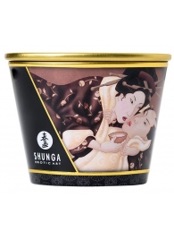 Массажная свеча Intoxicatin Chocolate с ароматом шоколада - 170 мл. - Shunga - купить с доставкой в Петропавловске-Камчатском