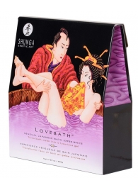 Соль для ванны Lovebath Sensual lotus, превращающая воду в гель - 650 гр. - Shunga - купить с доставкой в Петропавловске-Камчатском