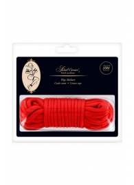 Красная веревка для фиксации - 10 м. - Sweet Caress - купить с доставкой в Петропавловске-Камчатском