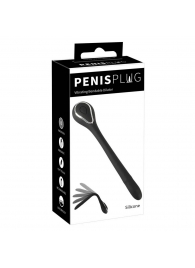 Черный гибкий уретральный стимулятор с вибрацией Vibrating Bendable Dilator - 13,5 см. - Orion - купить с доставкой в Петропавловске-Камчатском