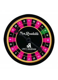 Настольная игра-рулетка Sex Roulette Love   Marriage - Tease&Please - купить с доставкой в Петропавловске-Камчатском