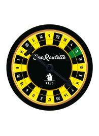 Настольная игра-рулетка Sex Roulette Kiss - Tease&Please - купить с доставкой в Петропавловске-Камчатском