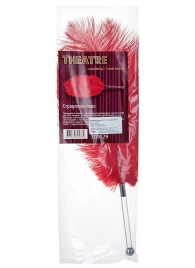 Красное страусовое пёрышко - ToyFa - купить с доставкой в Петропавловске-Камчатском