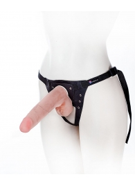 Фаллоимитатор на поясе Harness - 22,5 см. - LOVETOY (А-Полимер) - купить с доставкой в Петропавловске-Камчатском