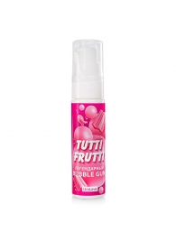 Интимный гель на водной основе Tutti-Frutti Bubble Gum - 30 гр. - Биоритм - купить с доставкой в Петропавловске-Камчатском