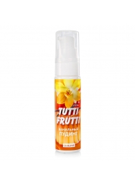Интимный гель на водной основе Tutti-Frutti  Ванильный пудинг  - 30 гр. - Биоритм - купить с доставкой в Петропавловске-Камчатском