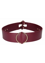 Бордовый ремень Halo Waist Belt - размер L-XL - Shots Media BV - купить с доставкой в Петропавловске-Камчатском