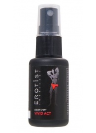 Возбуждающий крем-спрей для мужчин Erotist Vivid Act - 30 мл. - Erotist Lubricants - купить с доставкой в Петропавловске-Камчатском