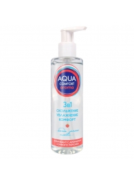 Гель-лубрикант на водной основе Aqua Comfort Aroma с ароматом персика - 195 гр. - Биоритм - купить с доставкой в Петропавловске-Камчатском