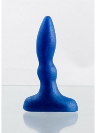 Синий анальный стимулятор Beginners p-spot massager - 11 см. - Lola Games - в Петропавловске-Камчатском купить с доставкой