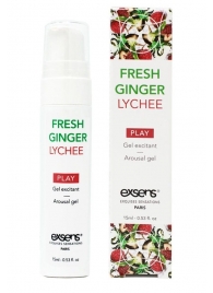 Возбуждающий гель Fresh Ginger Lychee Arousal Gel - 15 мл. - Exsens - купить с доставкой в Петропавловске-Камчатском