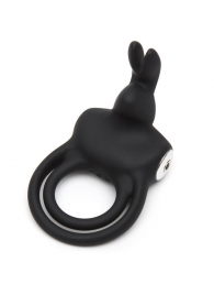 Черное эрекционное виброкольцо Happy Rabbit Cock Ring - Happy Rabbit - в Петропавловске-Камчатском купить с доставкой