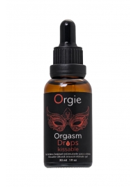 Интимный гель для клитора ORGIE Orgasm Drops Kissable - 30 мл. - ORGIE - купить с доставкой в Петропавловске-Камчатском