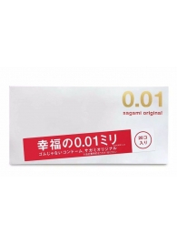 Ультратонкие презервативы Sagami Original 0.01 - 20 шт. - Sagami - купить с доставкой в Петропавловске-Камчатском
