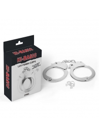 Металлические наручники Luv Punish Cuffs - Chisa - купить с доставкой в Петропавловске-Камчатском