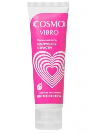 Возбуждающий гель на водно-силиконовой основе Cosmo Vibro с ароматом земляники - 50 гр. - Биоритм - купить с доставкой в Петропавловске-Камчатском