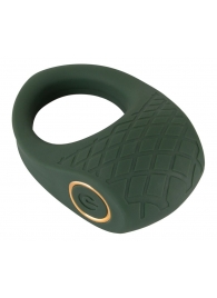 Зеленое эрекционное виброкольцо Luxurious Vibro Cock Ring - Orion - в Петропавловске-Камчатском купить с доставкой