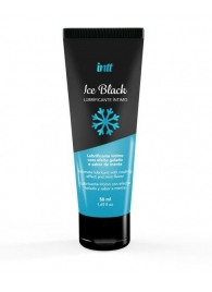 Лубрикант на водной основе Ice Black с ледяным эффектом - 50 мл. - INTT - купить с доставкой в Петропавловске-Камчатском