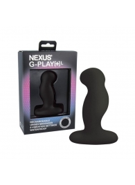 Черная вибровтулка Nexus G-Play+ L - Nexus Range - в Петропавловске-Камчатском купить с доставкой