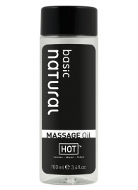 Массажное масло для тела Natural Basic - 100 мл. - HOT - купить с доставкой в Петропавловске-Камчатском