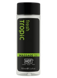 Массажное масло для тела Tropic Fresh - 100 мл. - HOT - купить с доставкой в Петропавловске-Камчатском