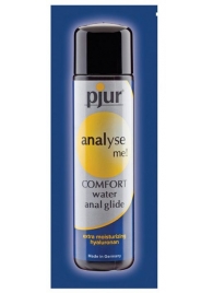 Анальный лубрикант pjur ANALYSE ME Comfort Water Anal Glide - 2 мл. - Pjur - купить с доставкой в Петропавловске-Камчатском