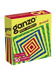 Микс-набор из 30 презервативов Ganzo Mixed - Ganzo - купить с доставкой в Петропавловске-Камчатском
