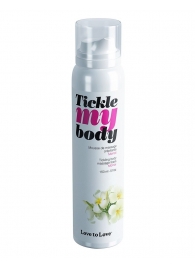 Массажная хрустящая пенка Tickle My Body Monoi с ароматом моной - 150 мл. - Love to Love - купить с доставкой в Петропавловске-Камчатском