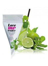 Съедобное согревающее массажное масло Love Me Tender Mojito с ароматом мохито - 10 мл. - Love to Love - купить с доставкой в Петропавловске-Камчатском