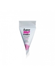 Съедобное согревающее массажное масло Love Me Tender Cotton Candy с ароматом сладкой ваты - 10 мл. - Love to Love - купить с доставкой в Петропавловске-Камчатском
