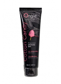 Интимный гель на водной осное Lube Tube Cotton Candy со вкусом сахарной ваты - 100 мл. - ORGIE - купить с доставкой в Петропавловске-Камчатском