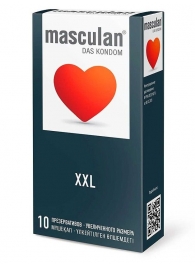 Презервативы увеличенного размера Masculan XXL - 10 шт. - Masculan - купить с доставкой в Петропавловске-Камчатском