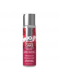 Лубрикант на водной основе JO H2O Red Velvet Cake Flavored Lubricant - 60 мл. - System JO - купить с доставкой в Петропавловске-Камчатском