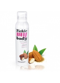 Массажная хрустящая пенка Tickle My Body Sweet Almonds с ароматом миндаля - 150 мл. - Love to Love - купить с доставкой в Петропавловске-Камчатском