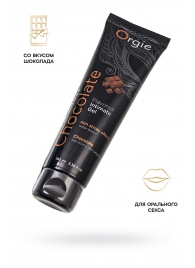 Интимный гель на водной основе Lube Tube Chocolate с шоколадным вкусом - 100 мл. - ORGIE - купить с доставкой в Петропавловске-Камчатском