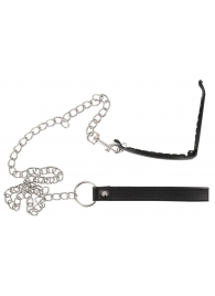 Зажим для половых губ с поводком Pussy Clamp With A Leash - Orion - купить с доставкой в Петропавловске-Камчатском