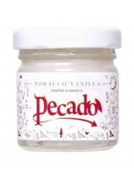 Массажная свеча Tobacco Vanilla - 35 мл. - Pecado - купить с доставкой в Петропавловске-Камчатском