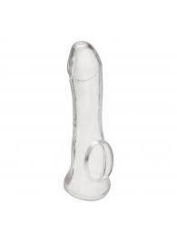 Прозрачная насадка на пенис Transparent Penis Enhancing Sleeve Extension - 15,9 см. - BlueLine - в Петропавловске-Камчатском купить с доставкой