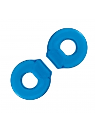Комплект из двух колец для пениса 2-Pack Ultra-Stretch Stamina Endurance Ring - BlueLine - в Петропавловске-Камчатском купить с доставкой