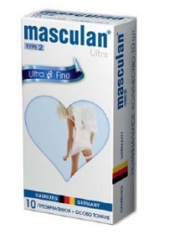 Ультратонкие презервативы Masculan Ultra Fine с обильной смазкой - 10 шт. - Masculan - купить с доставкой в Петропавловске-Камчатском