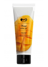 Лубрикант на водной основе OYO Aroma Gel Mango с ароматом манго - 75 мл. - OYO - купить с доставкой в Петропавловске-Камчатском