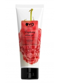 Лубрикант на водной основе OYO Aroma Gel Raspberry с ароматом малины - 75 мл. - OYO - купить с доставкой в Петропавловске-Камчатском