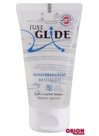 Вагинальная смазка на водной основе JUSTGLIDE - 50 мл. - Orion - купить с доставкой в Петропавловске-Камчатском